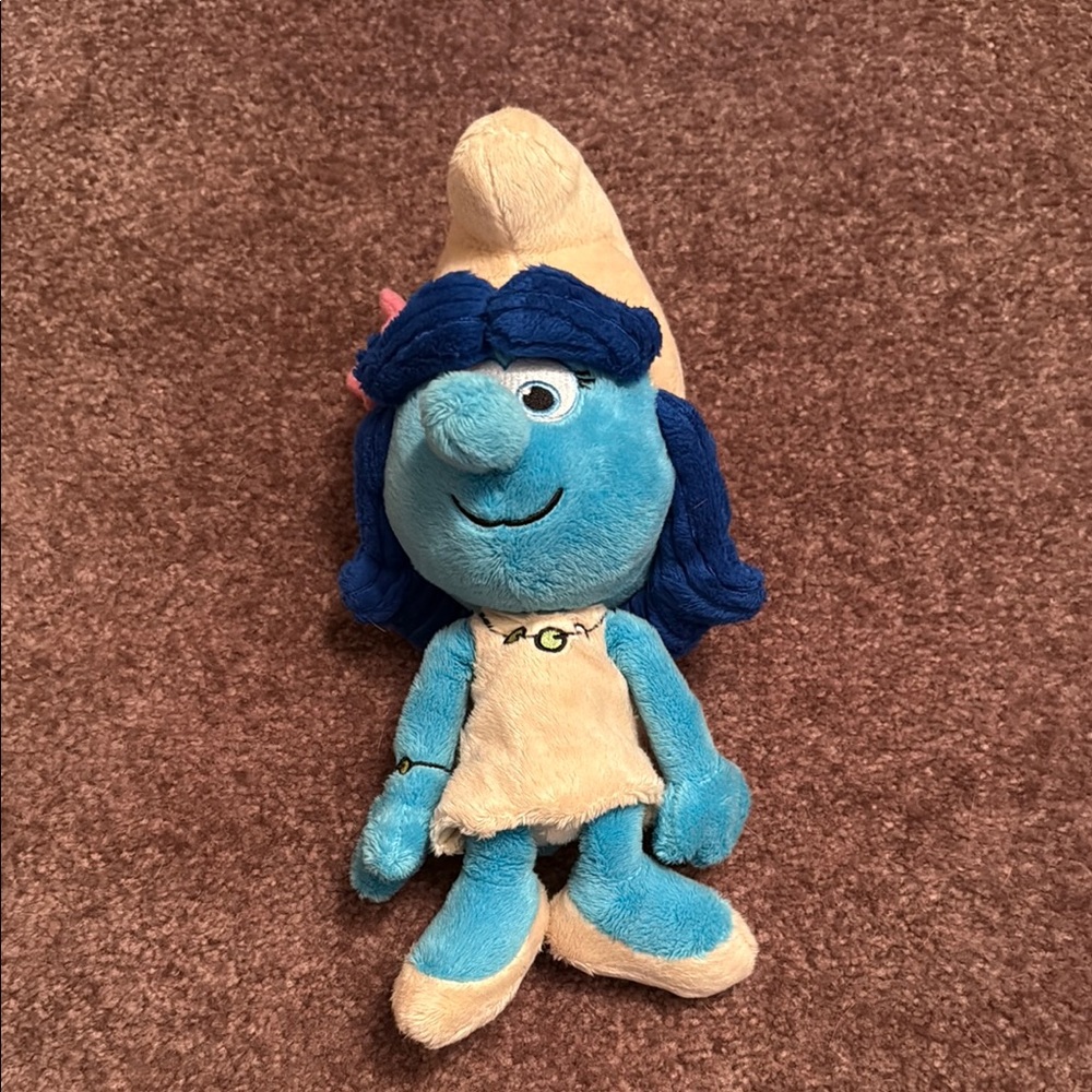 Vintage Smurfette Plush Toy